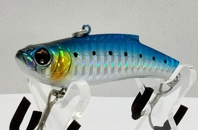 BASSDAY RANGE VIB 70 TG  HH-16 Hight Holo Iwashi  70mm 20g  Vibration Lure Used - Image 1 of 4