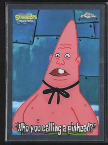 #180 Who you calling a pinhead - SpongeBob SquarePants Topps Chrome 2025 Base - Picture 1 of 2