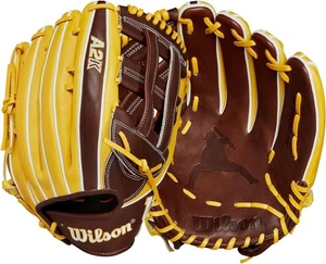 Wilson 2024 Juan Soto A2K JS22 GM 12.75" Outfield Baseball Game Glove Gold/Brown - Picture 1 of 24