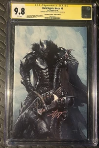 Dark Nights Metal #6 CGC 9.8 signiert von Gabriele Dell’Otto Virgin Cover - Bild 1 von 2