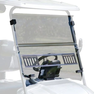 RedDot 1/4" Vented Golf Cart Windshield for STAR EV Sirius - Clear - Picture 1 of 6