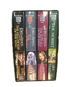 J.R.R. Tolkien 4-Book Boxed Set: The Hobbit & The Lord of the Rings (Paperback) - Picture 1 of 2