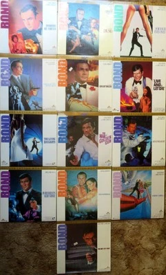 JAMES BOND - 007 - LASERDISC Collection of Thirteen (13) Titles - See List - Image 1 of 4