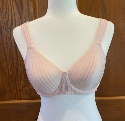 Playtex Bra 4707 36B Perfectly Smooth Wireless Seamless Full Fit Pink - Image 1 of 4