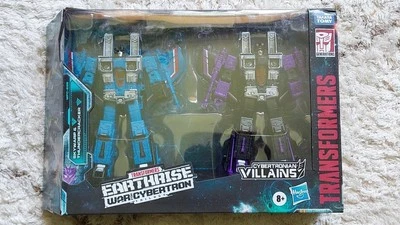 Transformers Earthrise War for Cybertron Skywarp Thundercracker, Starscream Set - Image 1 of 4