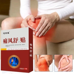 6pcs Gout Relief Patch for Gout and Joint Pain Relieves Redness Swelling Heat - Bild 1 von 13
