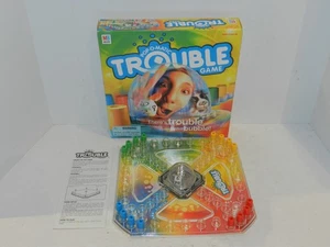 Milton Bradley TROUBLE Pop-O-Matic Board Game Complete 2002 MINT - Picture 1 of 2