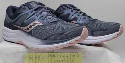 ZAPATOS PARA CORRER SAUCONY OMNI ISO 2 ESTABILIDAD PARA MUJER TALLA US 11 NUEVOS GRISES SUAVES ROSA Foto 1 de 4