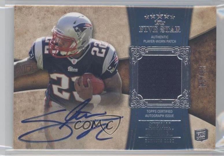 2011 Topps Five Star /99 Stevan Ridley #174 RPA Rookie Patch Auto RC - Image 1 of 2