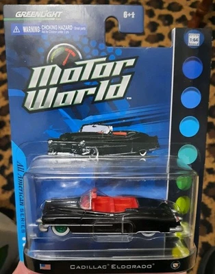Greenlight Green Machine Motor World 1953 Cadillac Eldorado Convertible c.2010 Foto 1 de 4
