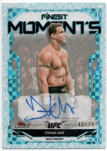 UFC - 2025 - Frank Mir - On-Card Auto Finest Moments Blue - 40/75 - #FMS-FM - M - Foto 1 di 2