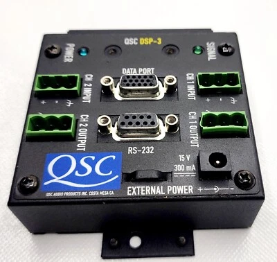 Qsc Dsp-3 Digital Signal Processor - Image 1 of 4