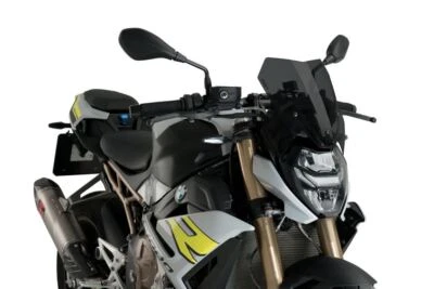 Pantalla deportiva Puig Dark Smoke nueva generación BMW S1000 R 2021-2024 Foto 1 de 4