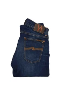 NUDIE JEANS MAN SAMPLE TILTED TOR PATCH MENDED Size W29 L32 without defect - Picture 1 of 7