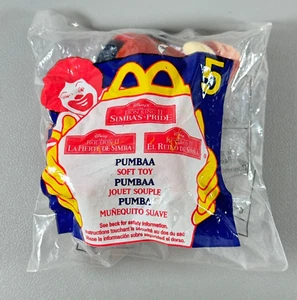 Peluche McDonald's Happy Meal 1998: PUMBAA #5 | Disney Lion King 2 Simba's Pride - Imagen 1 de 2