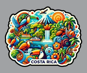 Adesivo per laptop Costa Rica - Foto 1 di 5