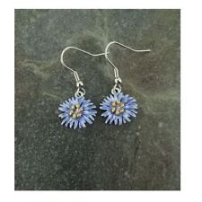 Rhodium Plated Aster Earring
