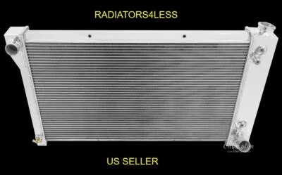 CHAMPION 4 ROW ALUMINUM RADIATOR 67 68 69 70 71 72 CHEVY TRUCK PICKUP C10 C20  - Image 1 of 2