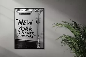 New York is Never a Mistake Fine Art Giclée Original Photography Print - Picture 1 of 7