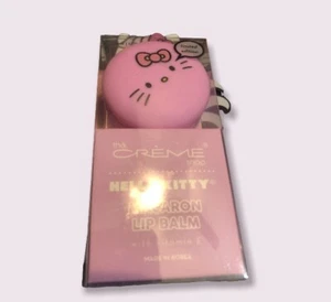 Hello Kitty Limited Edition The Creme Shop Macaron Lip Balm Rainbow Sherbet - Picture 1 of 4