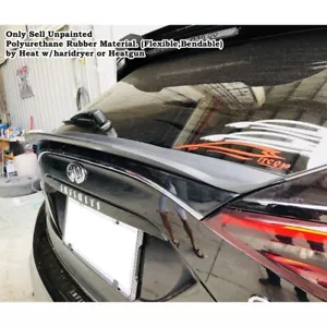 Stock 218UT Type Rear Trunk Spoiler Wing Fits 2015~2020 Infiniti Q30 Hatchback - Picture 1 of 12