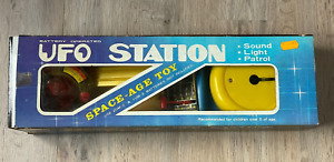 UFO Station, Space Age Toy, Vintage, Shang Bor, 70's