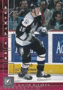 2001-02 BAP Memorabilia National Chicago Ruby #375 Nikita Alexeev - Picture 1 of 1