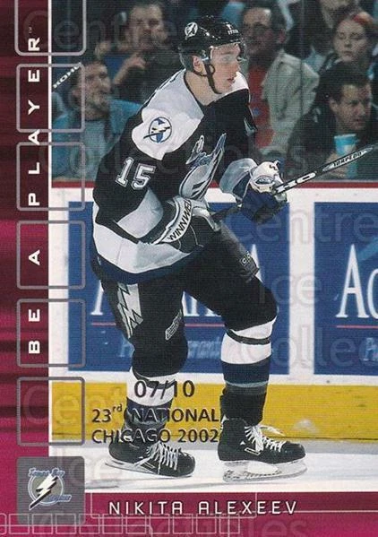 2001-02 BAP Memorabilia National Chicago Ruby #375 Nikita Alexeev - Image 1 of 1
