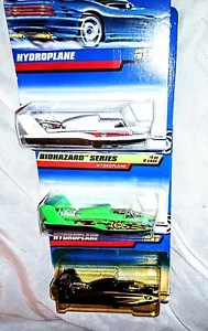 HOT WHEELS HYDROPLANE #717 #873 #1053 SEALED - Picture 1 of 11