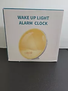 ALARM CLOCK WAKE UP SUNRISE LIGHT DIGITAL DISPLAY - Picture 1 of 4