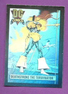 1992 DC Comics Series 1 Hologram Hall of Fame DEATHSTROKE THE TERMINATOR - DCH3 - Picture 1 of 2
