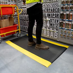 Sandleford Anti Fatigue Floor Mat Foam Standing Desk Home Office Rug Hi Vis - Picture 1 of 7