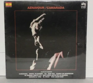 CHARLES AZNAVOUR Camarada LP SEALED Vinyl 1980 DRG World Pop Vocal Vinyl  - Picture 1 of 2