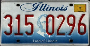 Vintage Illinois Nummernschild - Basteln Geburtstag MANCAVE nostalgisch - Bild 1 von 1