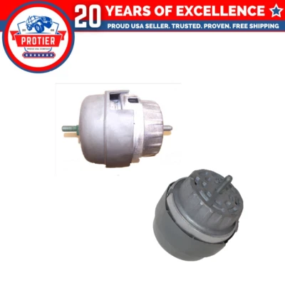 Juego de 2 piezas de montaje de motor delantero L&R apto para 06-11 Audi A6 3.2L/ 06-09 A6 Quattro 3.2L Foto 1 de 3