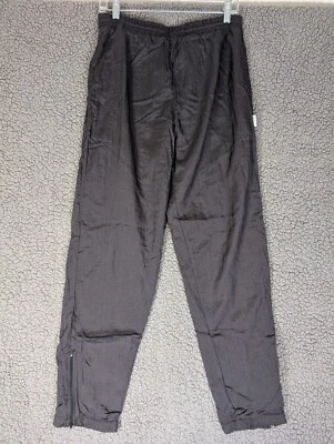 Calça de Moletom Pierre Cardin Masculina Tamanho M Preta Forrada Trilha Quebra-Vento Jogger - Imagem 1 de 4