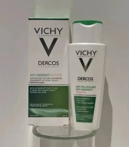 Vichy Dercos Anti Dandruff Sensitive Shampoo 200ml Paraben Free. BNIB. AUTHENTIC - Picture 1 of 2