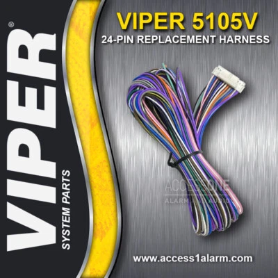Viper 24-Pin Auxiliary, Shutdown And Trigger Harness For The Viper 5105V - Image 1 of 3