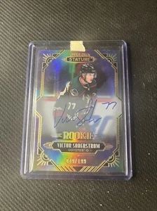 Victor Soderstrom 2020-21 Upper Deck Stature RC Auto /199  #165 Arizona - Bild 1 von 2