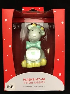 American Greetings 2017 reliquia adorno de árbol padres para ser - jirafa nuevo - Imagen 1 de 9