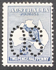 Australia 1913 canguro ufficiale due pence e mezzo nuovo di zecca - Foto 1 di 1