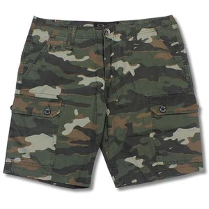 Oakley War Chest Shorts Mens Size 32 M Jungle Camo Green Cargo Casual Walkshorts - Picture 1 of 1