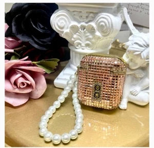 AirPods 1/2 luxury Rhinestone bling case - Picture 1 of 2