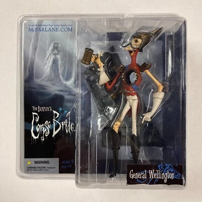 Figura de acción de juguete Corpse Bride 2005 General Wellington nueva en caja Foto 1 de 3