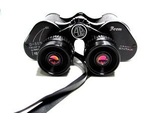 Vintage Asahi Pentax Zoom Binoculars D=35 mm Fields 6x6 Degree 15x Zoom As Shown - Picture 1 of 11