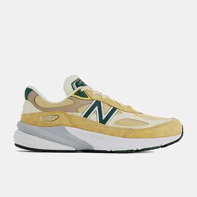 Zapatillas New Balance MADE En EE. UU. 990 V6 Sulphur Con Verde - Imagen 1 de 4