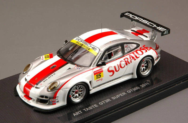 EBBRO EB44676 PORSCHE 911 997 GT3 R N.15 SUPER GT300 2011 SHIMIZU-BERGMEISTER 1: - Immagine 1 di 1