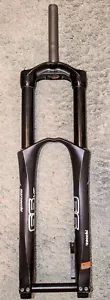VINTAGE MARZOCCHI BOMBER 66 VF SINGLE CROWN 170 MM DOWNHILL FORK 26” 20X110 - Picture 1 of 7