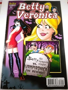 ๐ฉธ๐ BETTY & VERONICA #262 2nd VAMPIRONICA ๐ 1st SLAYER BETTY Dan Parent ARCHIE - Picture 1 of 18