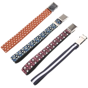 4PCS Elastic Kids Belts Toddler Belts Stretchy Belts Girl Belts Waist Belts - Picture 1 of 12